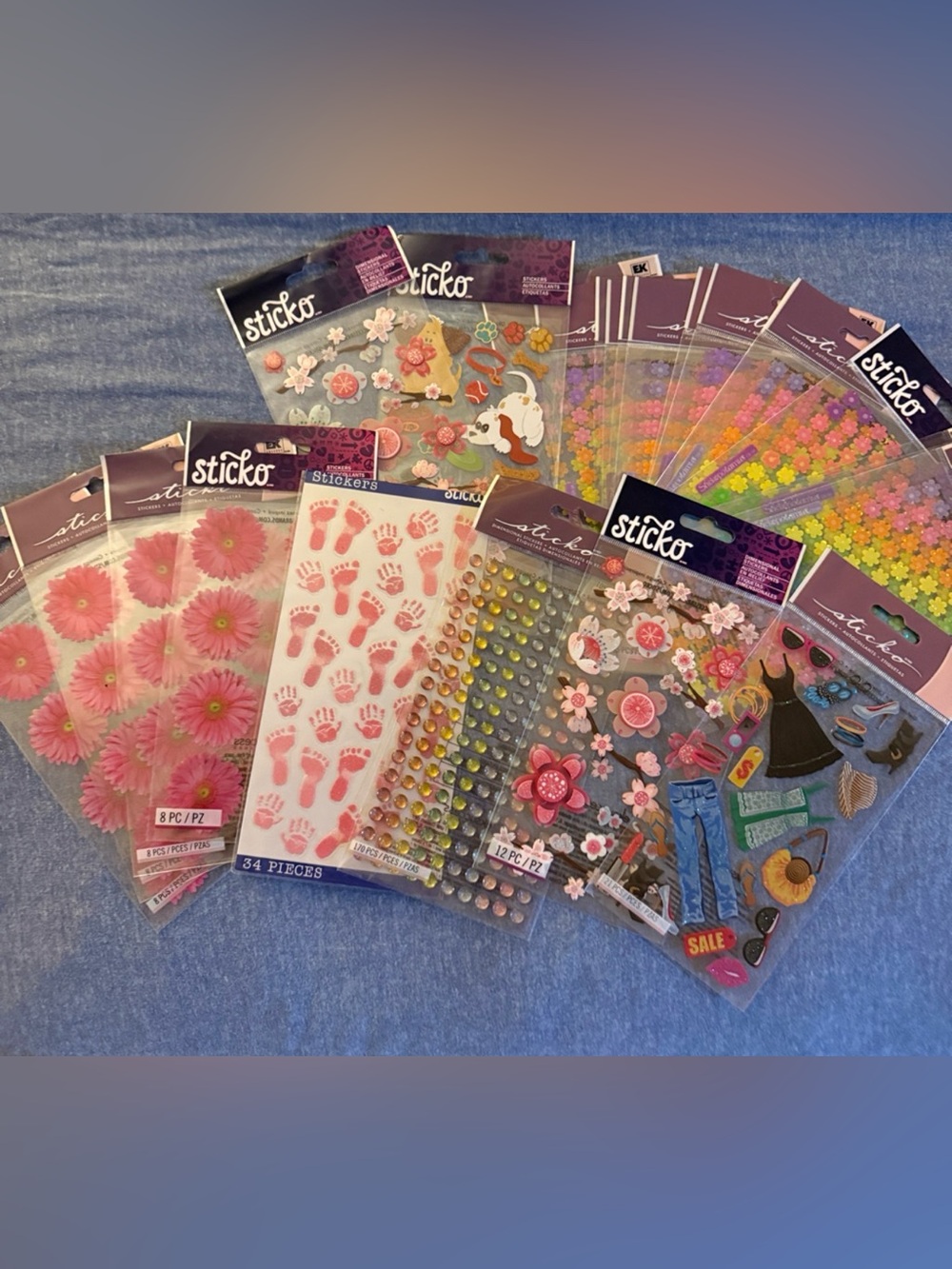 Stickos Sticker Bundle All New 24 Sheets Total